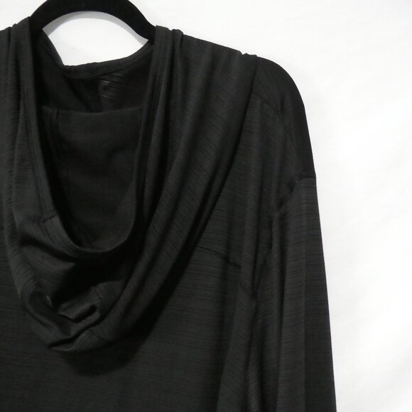 ATHLETIC WORKS - Dri-More | 3X | Classic Striped Black Long Sleeve Hoodie - Picture 12 of 15